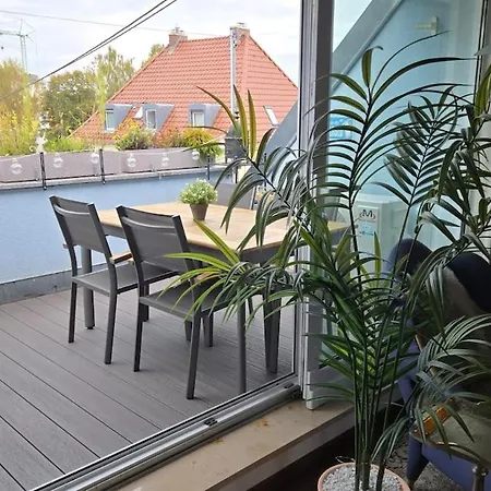 Lägenhet Filou - Maisonette & Hbf Nah Und Wertach-park Vor Der Tuer