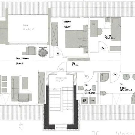 Maisonette & Hbf Nah - Wertach Vor Tuer *